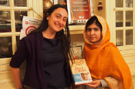 Viviana Mazza e Malala Yousaftai